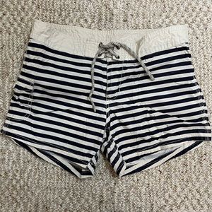 J.Crew Striped Board Shorts size 4